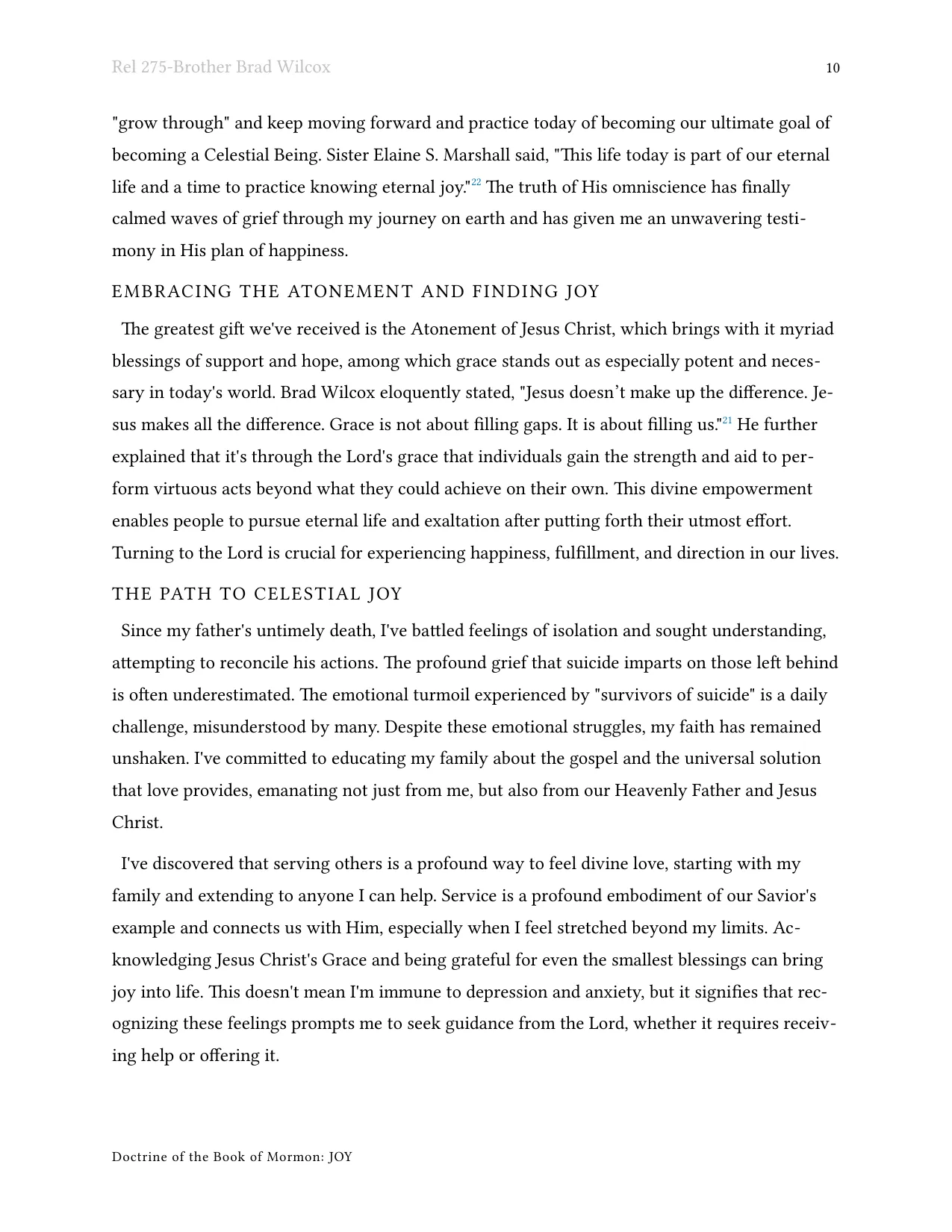 Accessing Divine Grace and Love, page 10 of 14