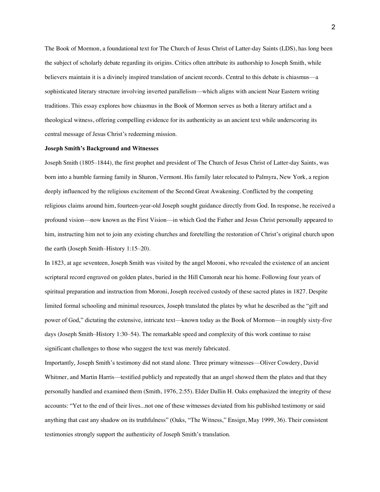 Anchored by Ancient Patterns: Chiasmus and Other Evidence of the Book of Mormon, page 2 of 10