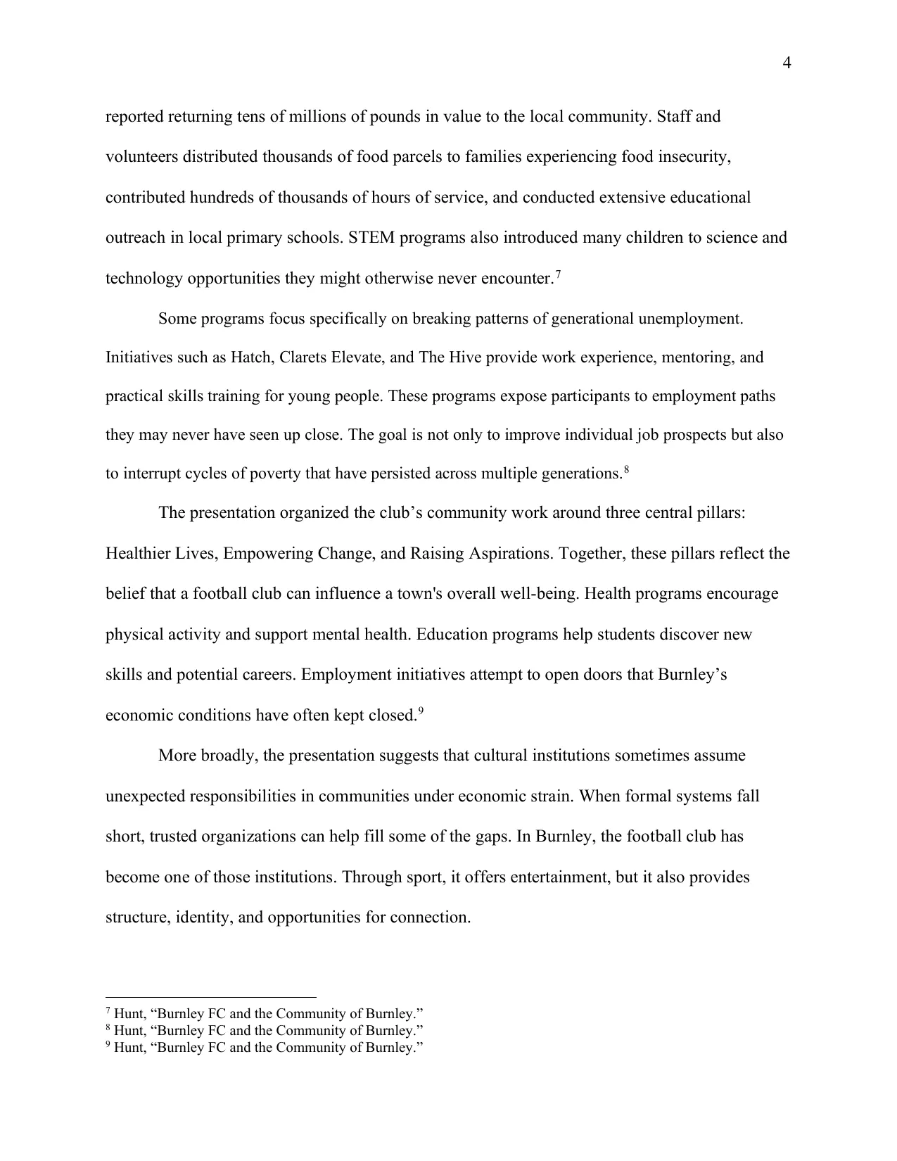 Burnley Football Club and the Life of a Town, page 4 of 5