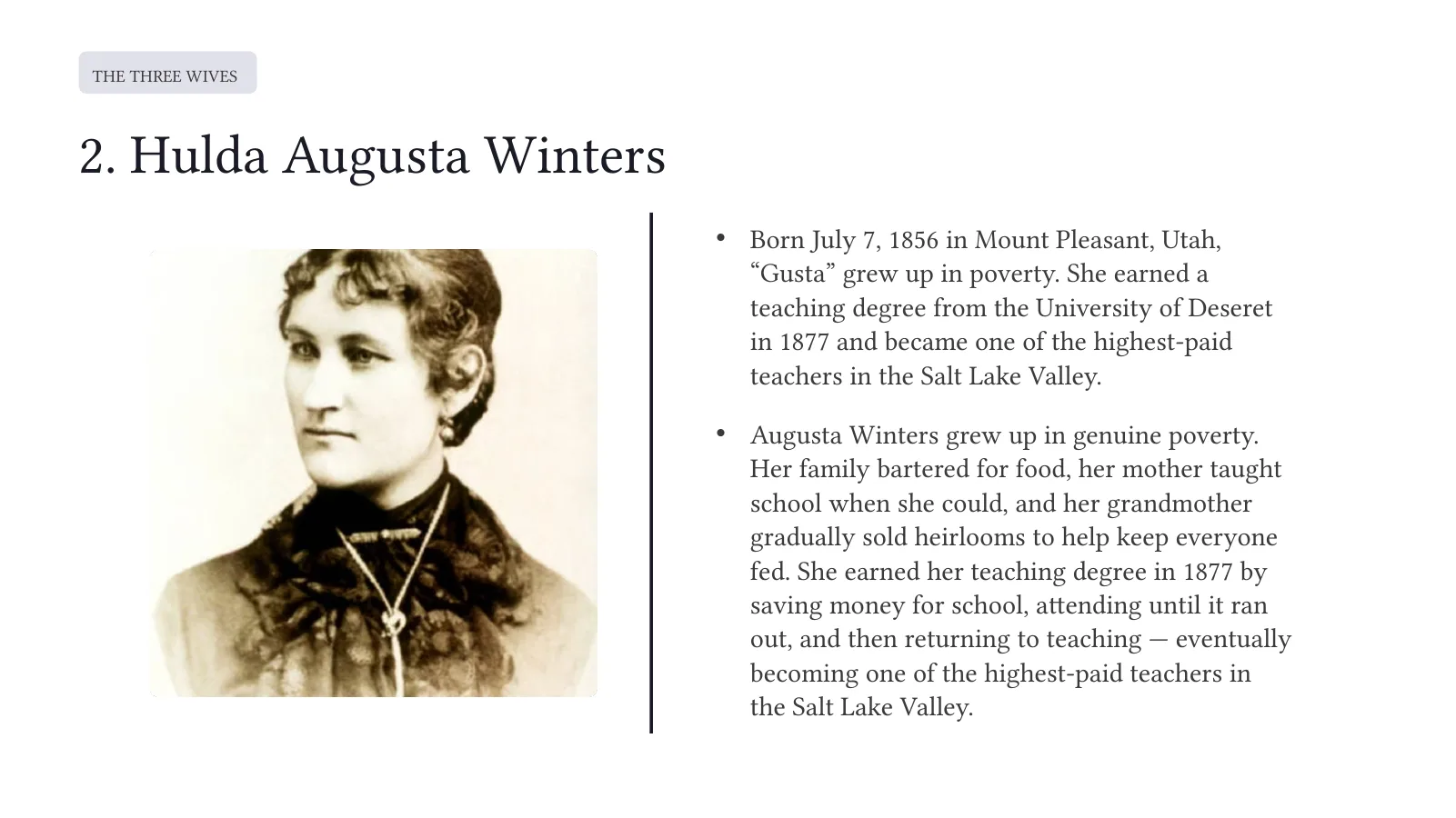 More Than a Footnote: The Wives of Heber J. Grant, page 7 of 22