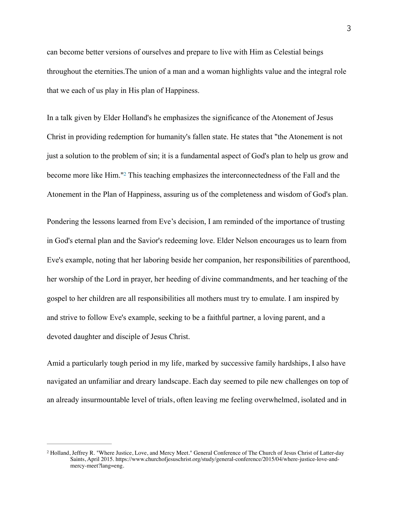 Embracing Life’s Choices: Finding Joy and Eternal Happiness, page 3 of 5