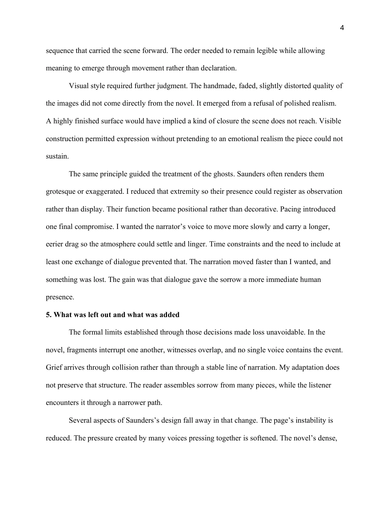 Holding Grief in Place: Adapting a Scene from Lincoln in the Bardo, page 5 of 8