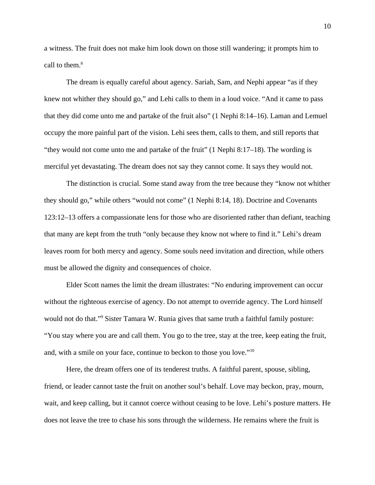 Staying at the Tree: Learning Truth From the Fruit, page 10 of 25