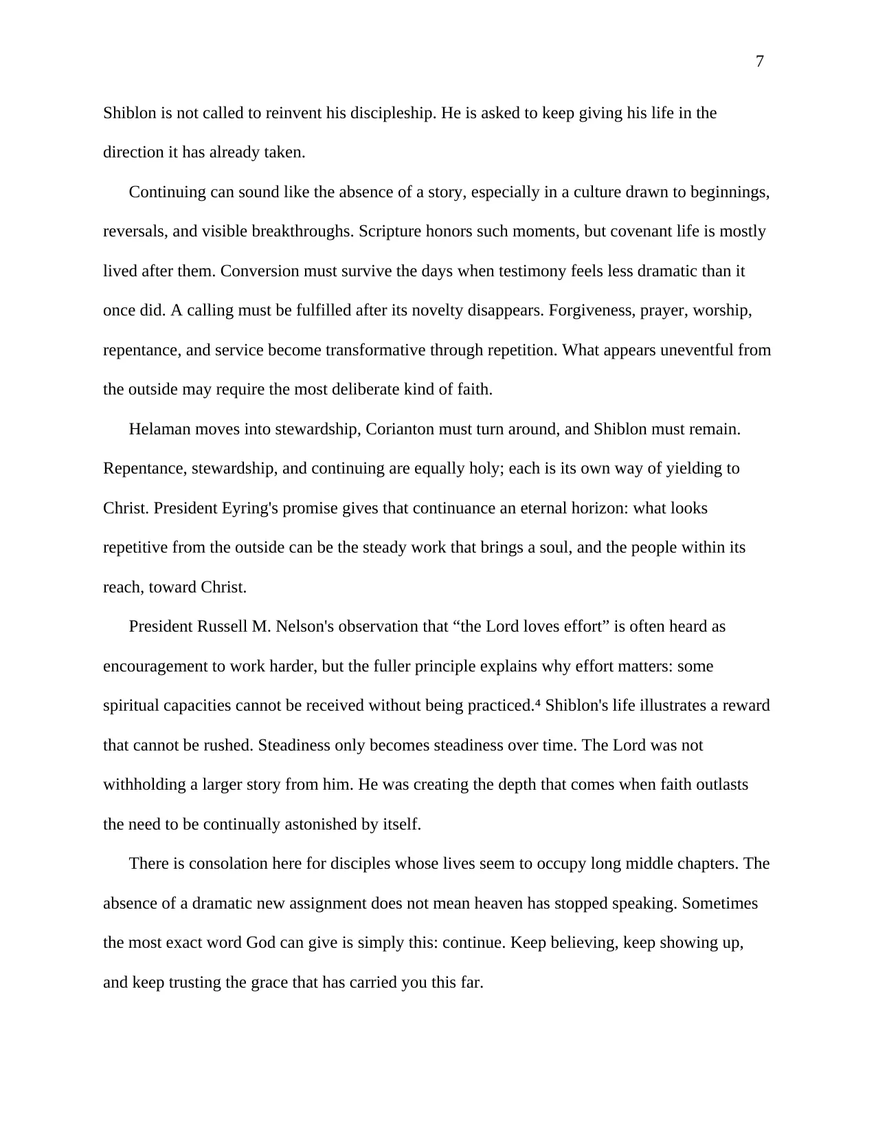 The Faithful Middle: How God Measures a Life, page 7 of 16