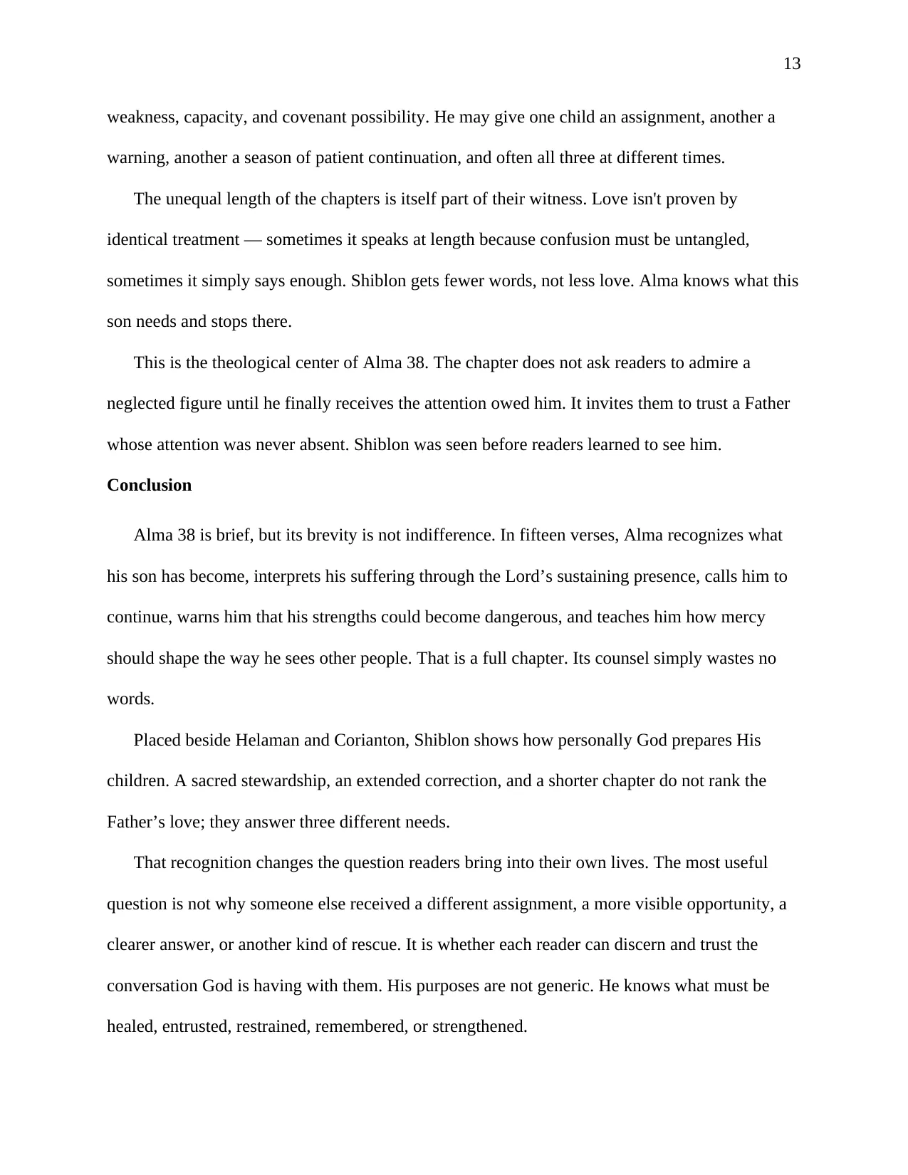 The Faithful Middle: How God Measures a Life, page 13 of 16